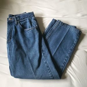 Wrangler Medium Wash Relaxed Fit Straight Leg Jeans